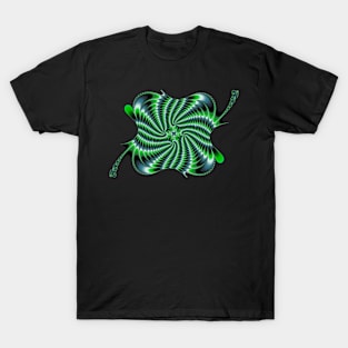 Square spiral fractal T-Shirt